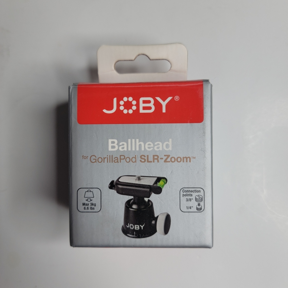 Joby Ballhead gorillapod SLR-ZOOM Compact DSLR 3kg Connection 3/8" 1/4" NWT